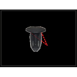 BMW Clip Negro 6,9mm 654720 7703077078 51441854624