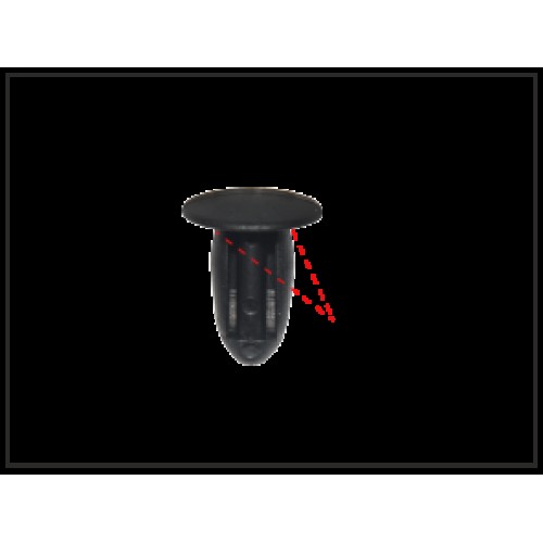 BMW Clip Negro 6,9mm 654720 7703077078 51441854624