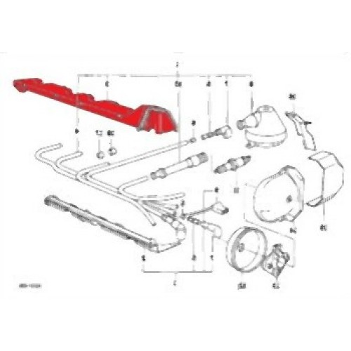 BMW E30 E34 E36 M40 سبارك كبل التوصيل العلوي 12121727687
