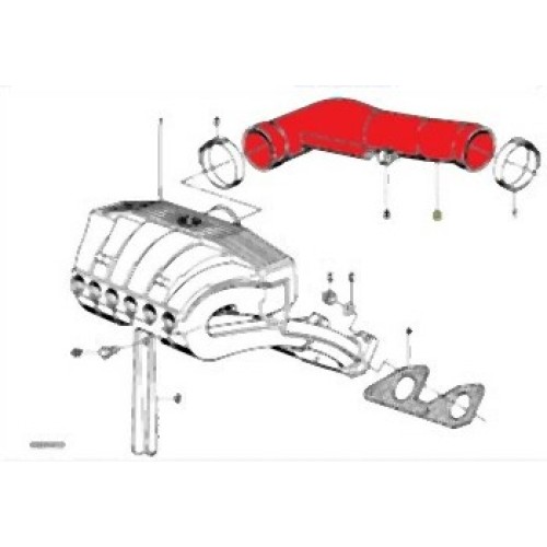 BMW E30 M21 خرطوم مشعب 11612240871