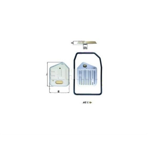 BMW E32 E34 E36 E38 E39 M50 M51 M52 Junta Filtro Transmisión Automática 24341422513 MAHLE