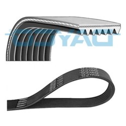 BMW E32 E34 M60 Correa Del Ventilador 7PK1580 11281702898 DAYCO