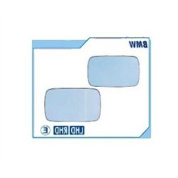 BMW E34 E36 E39 Cristal de espejo calefactable Convexo Raya Izquierda 51168119723 VIEWMAX