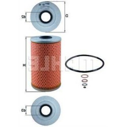 BMW E34 E36 M51 Pre 01 1996 فلتر الزيت 11422244332 KNECHT