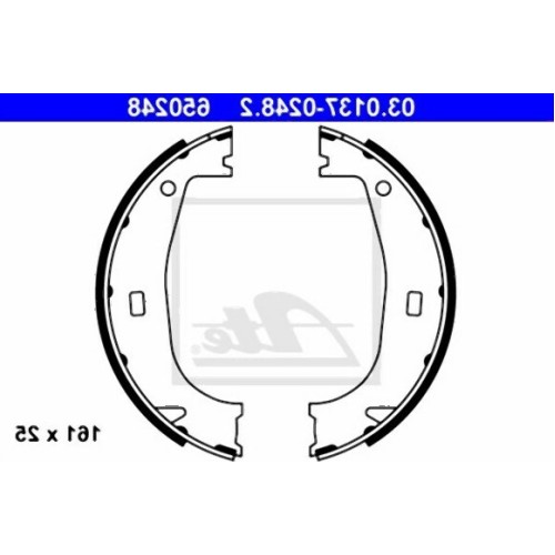 وسادة فرامل اليد BMW E36 Z3 34416761289 ATE
