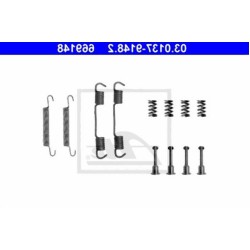 Kit de reparación de pastillas de freno de mano BMW E36 Z3 34419064274 ATE