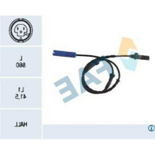 BMW E39 Rear ABS Sensor 34526756376 FAE
