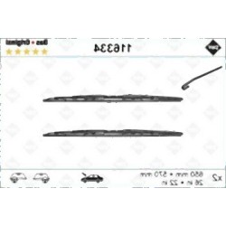 Kit de limpiaparabrisas BMW E39 61619070579 SWF