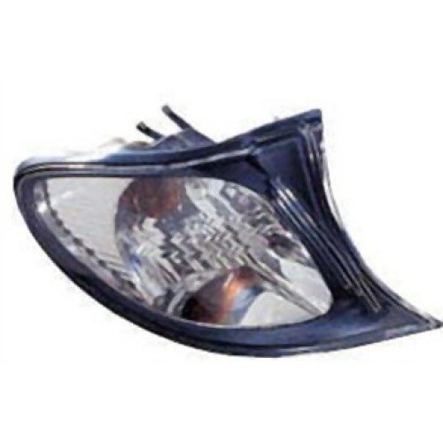 BMW E46 Sedan Touring Después de 09 2001 Marco Negro Señal Blanca Izquierda 63137165849 DEPO