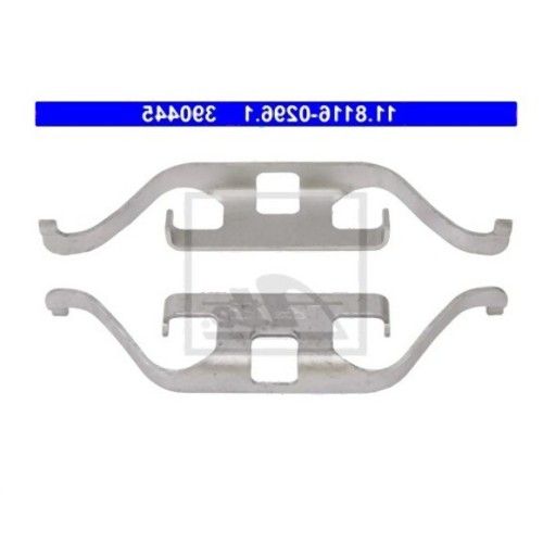 BMW E46 E53 E60 E61 E63 E64 E65 E66 E82 E83 E84 E85 E86 E90 E91 E92 E93 F01 F02 F07 Soporte de pastillas de freno trasero 34212282198 ATE