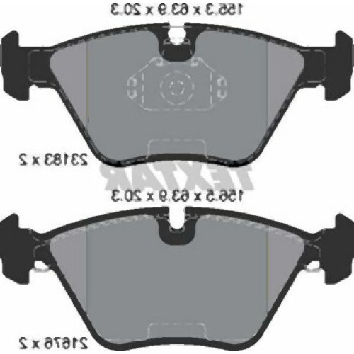 BMW E46 E83 E85 E86 3.0 Pastillas de freno delanteras 34116779652 TEXTAR