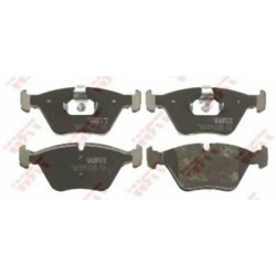وسادات الفرامل الأمامية BMW E46 E83 E85 E86 3.0 34116779652 TRW