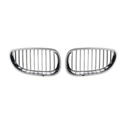 BMW E60 E61 قبل 09 2005 مجموعة شواء الكروم 51137065701