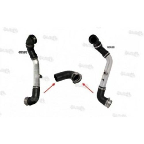 BMW E60 E61 M57N Turbo Intercooler خرطوم أسفل اليسار 11617799400