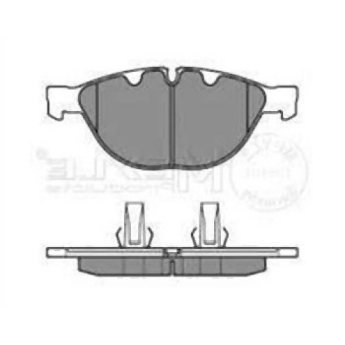 وسادات الفرامل الأمامية BMW E60 E61 E63 E64 E65 E66 34116763652 MEYLE
