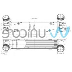 BMW E81 E82 E84 E87 E88 E90 E91 E92 E93 N47 N47N توربو المبرد 17517798788 يونيكور