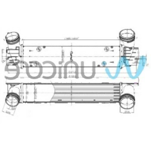 BMW E81 E82 E84 E87 E88 E90 E91 E92 E93 N47 N47N توربو المبرد 17517798788 يونيكور