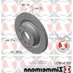 BMW E81 E82 E87 E88 E90 E91 E92 E93 F20 F21 F22 F23 F30 F31 F32 F36 قرص فرامل خلفي مجموعة الهواء 34216855007m ZIMMERMANN
