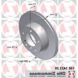 مجموعة أقراص الفرامل الأمامية BMW E81 E87 F20 F21 F22 F23 34116854996 ZIMMERMANN