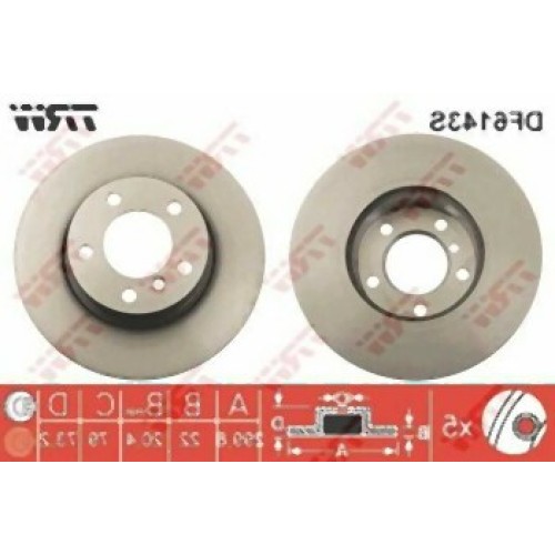BMW F20 F21 F30 F31 F32 F33 F34 F36 مجموعة أقراص الفرامل الأمامية 34116792217 TRW