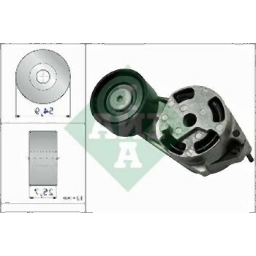 شداد الحزام BMW F20 F21 F30 F31 N13 11287603347 INA