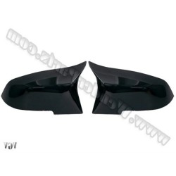 BMW F30 F31 F32 F33 F80 F82 F83 F87 M3 M4 بات غطاء مرآة لمعان البيانو الأسود مجوهرات 51168059545