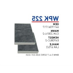 BMW G05 G06 G07 G11 G12 G30 G31 F90 فلتر تكييف الهواء الكربون 64116996209 WUNDER