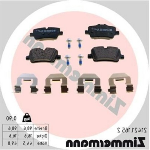 وسادات الفرامل الخلفية BMW G20 G21 G22 G23 G26 G42 34206888825 ZIMMERMANN