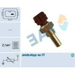 BMW M20 M40 M43 M50 M51 Sensor de temperatura externo único 12621710512 FAE