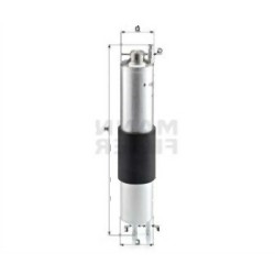 فلتر الوقود BMW لـ M54 N40 N42 N45 N46 13327512019 MANN