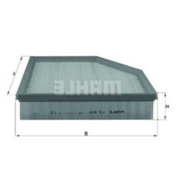 BMW M54 N52 N52N N53 Filtro de aire 13717521033 KNECHT