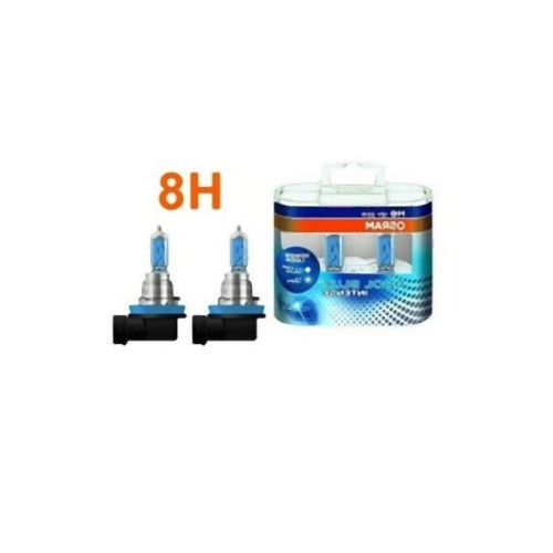 BMW MINI Angel And Fog Bulb H8 35W بارد أزرق أبيض مجموعة مزدوجة 7119906503 أوسرام