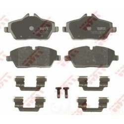 BMW MINI E81 E82 E87 E88 R56 R57 R58 R59 R60 R61 F54 F55 F56 F57 وسادة الفرامل الأمامية 34116774050 TRW