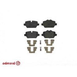 BMW MINI E81 E87 E90 E92 R60 R61 وسادات الفرامل الخلفية 34216788183 BREMBO