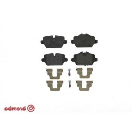 BMW MINI E81 E87 E90 E92 R60 R61 وسادات الفرامل الخلفية 34216788183 BREMBO