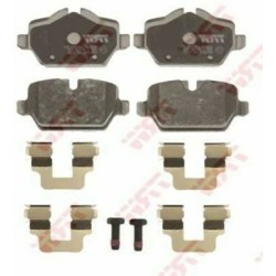 BMW MINI E81 E87 E90 E92 R60 R61 وسادات الفرامل الخلفية 34216788183 TRW