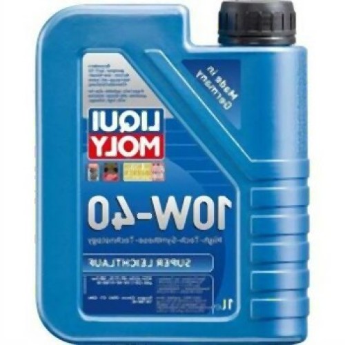 Aceite de motor Liqui Moly 10W40 Sintético SUPER LEICHTLAUF 1lt 9503 LIQUIMOLY