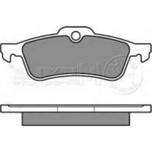 Pastillas de freno traseras Mini R50 R52 R53 34216762871 JURID