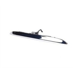 Mini R50 R52 R53 Manija cromada del botón de liberación del maletero 51137074020