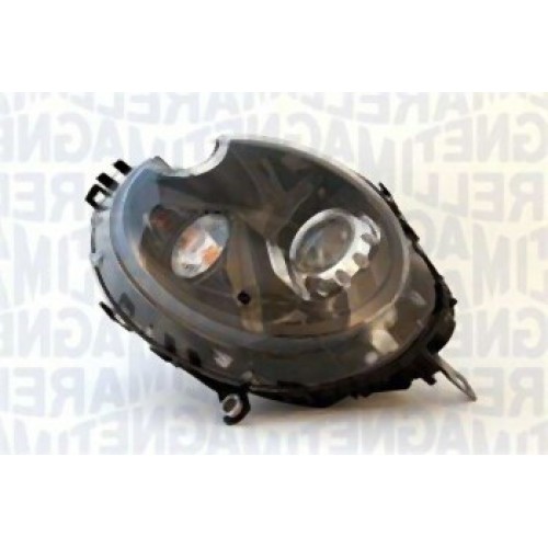مصباح أمامي صغير R55 R56 R57 R58 R59 ثنائي زينون أسود يمين 63127269986 MAGNETI MARELLI