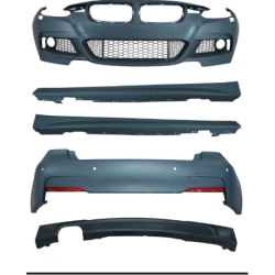 مجموعة Bmw 3 Series F30 Chassis M نوع المصد والغطاء الجانبي M-TECHNIC BODY KİT A0302104