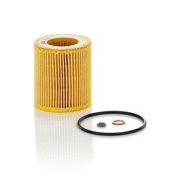 Filtro de aceite del motor BMW N52 N52N N53 11427566327 MANN