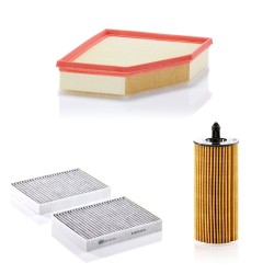 Bmw 5 Series G30 Case 520d مجموعة مرشحات الصيانة الدورية مان