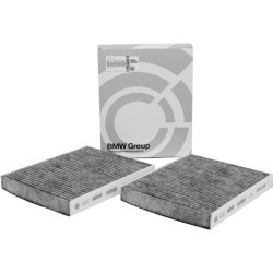 Bmw Serie 5 F10 Caja Filtro De Polen De Carbón Activado Doble Oem