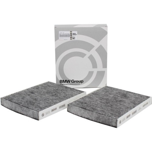 Bmw Serie 5 F10 Caja Filtro De Polen De Carbón Activado Doble Oem