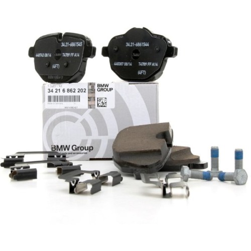 Bmw F10 Case 520dx مجموعة وسائد الفرامل الخلفية OEM