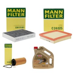 Bmw F20 Chasis 116i B38 Motor Mantenimiento Periódico Filtros Set Mann