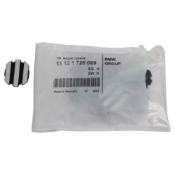 Bmw Serie 5 E39 Chasis Motor Cubierta Superior Cebra Oem 11121726089
