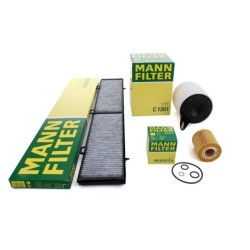 Bmw E90 Case 320i Kit Filtros Mantenimiento Periódico Mann Oil Free