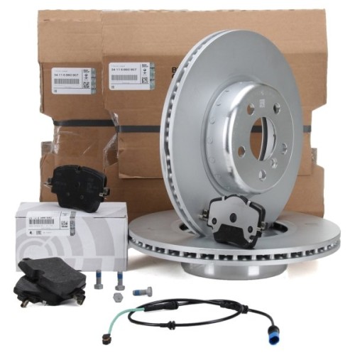 Bmw Serie 5 G30 Chasis 520d Kit De Discos Y Pastillas De Freno Delantero Oem